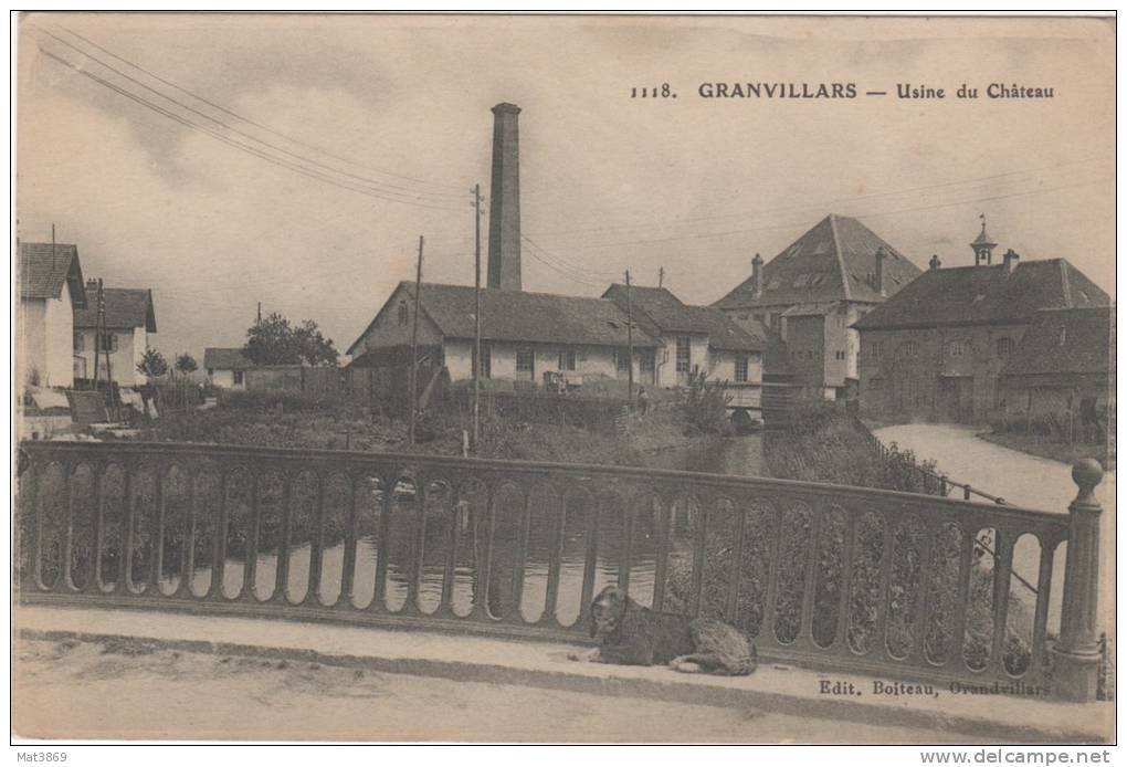 GRANVILLARS Usine Du Château - Grandvillars