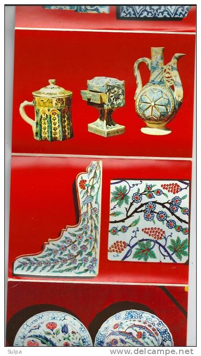 Turkish Tiles, Leporello , 12 Cards - Turkey