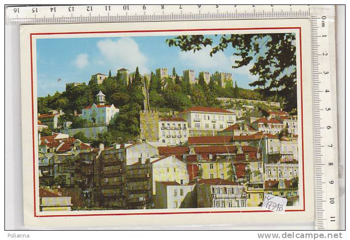 PO1734B# PORTOGALLO - LISBOA - CASTELO DE S.JORGE  VG 1993 - Marcophilie