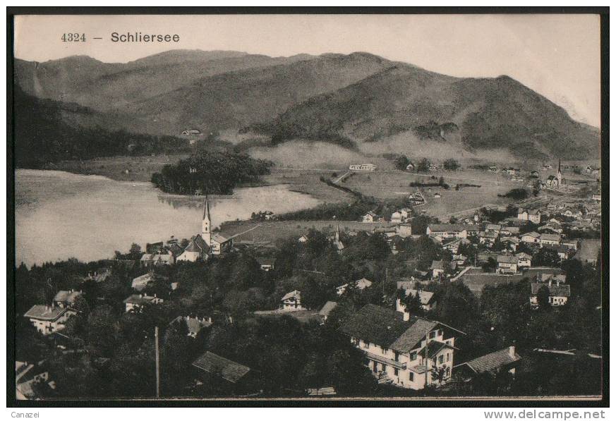 AK Schliersee/Oberbayern, Ungelaufen - Schliersee