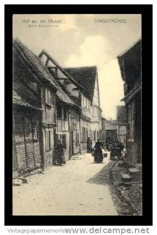 153725-Germany, Tangermunde, Idyll Aus Der Altstadt, Kleine Fischerstrasse, Karl Doelle - Tangermuende