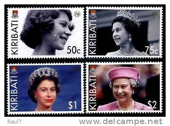 KIRIBATI - 2006 - 80 Ann Reine Elisabeth II - 4v Neuf ** // Mnh - Kiribati (1979-...)