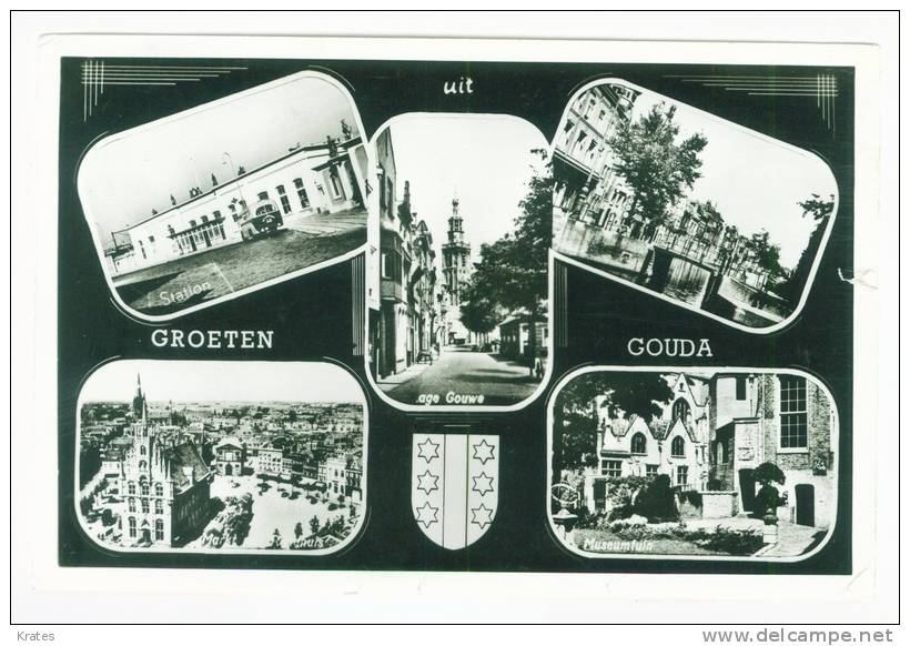 Postcard - Groeten     (V 7558) - Gouda