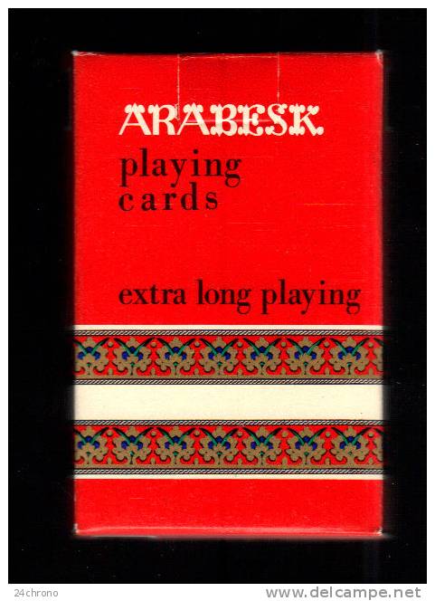 Jeu De 54 Cartes: Arabesk Playing Cards, Extra Long Playing, Bridge, Canasta (12-346) - 54 Cards