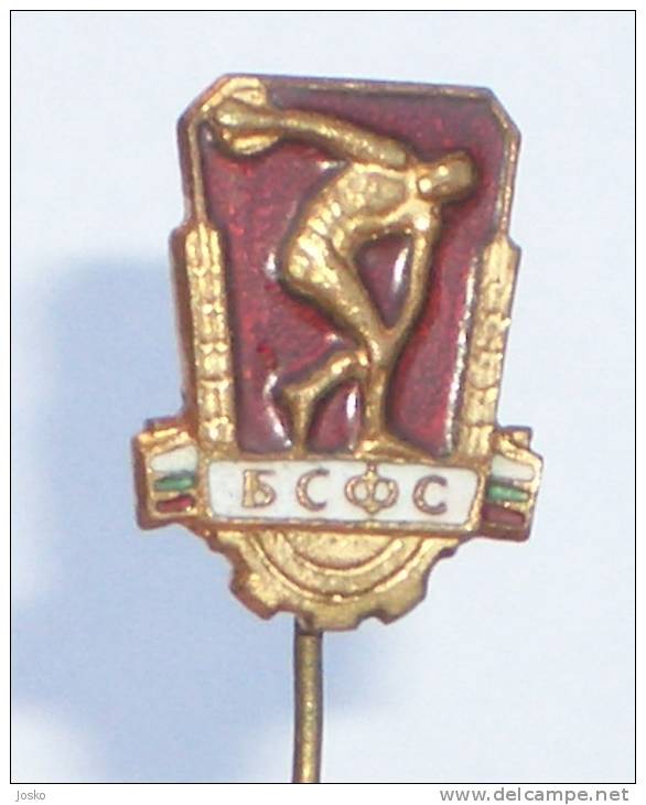 BULGARIA ATHLETICS FEDERATION ( Vintage Pin  ) * Badge Athlétisme Athletik Atletismo Atletica - Athlétisme