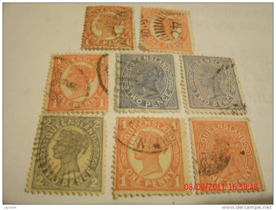 AUSTRAILIA, QUEENSLAND, USED - Used Stamps