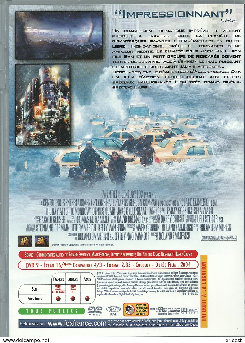 - DVD LE JOUR D'APRES (D3) - Action & Abenteuer