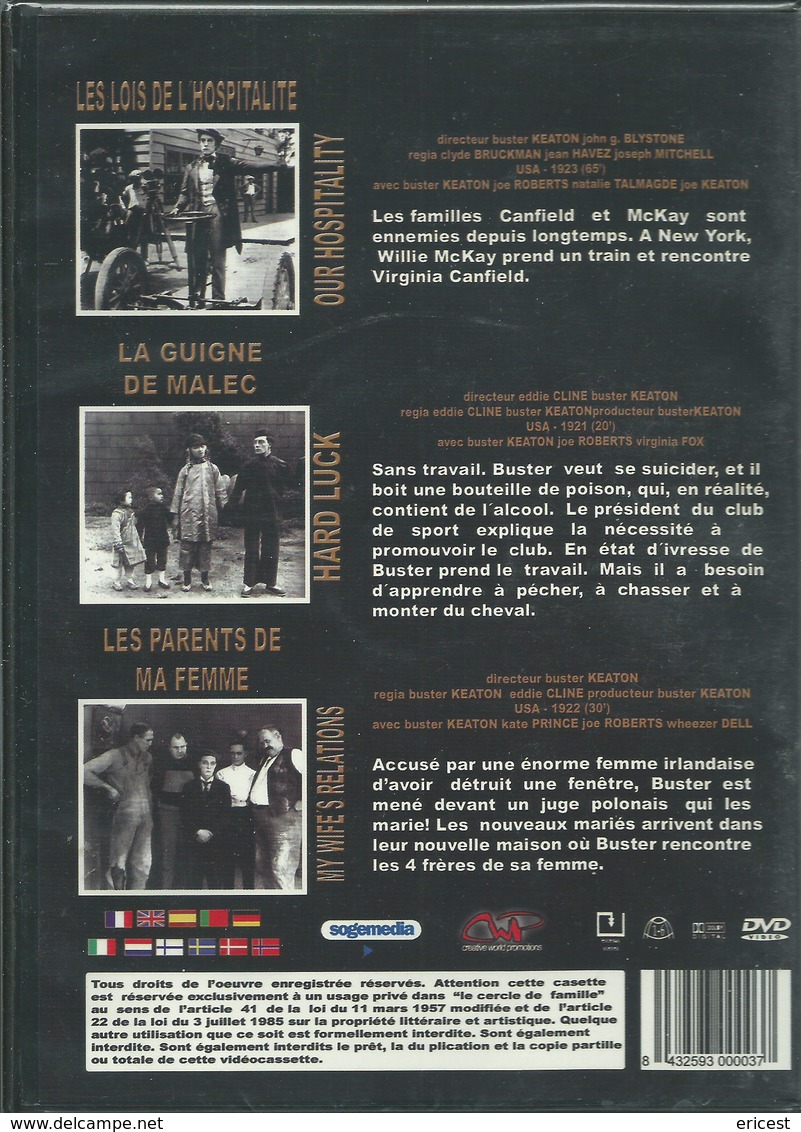 - DVD LES LOIS DE L'HOSPITALITE (D3) - Klassiekers