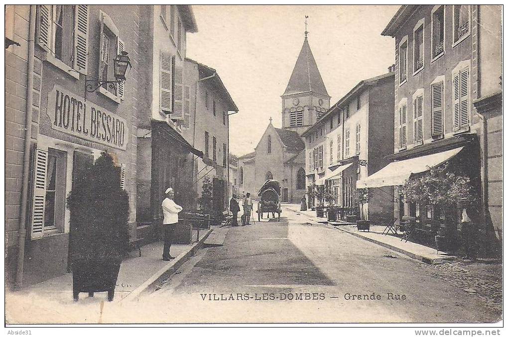 VILLARS-LES-DOMBES - Grande  Rue - Villars-les-Dombes