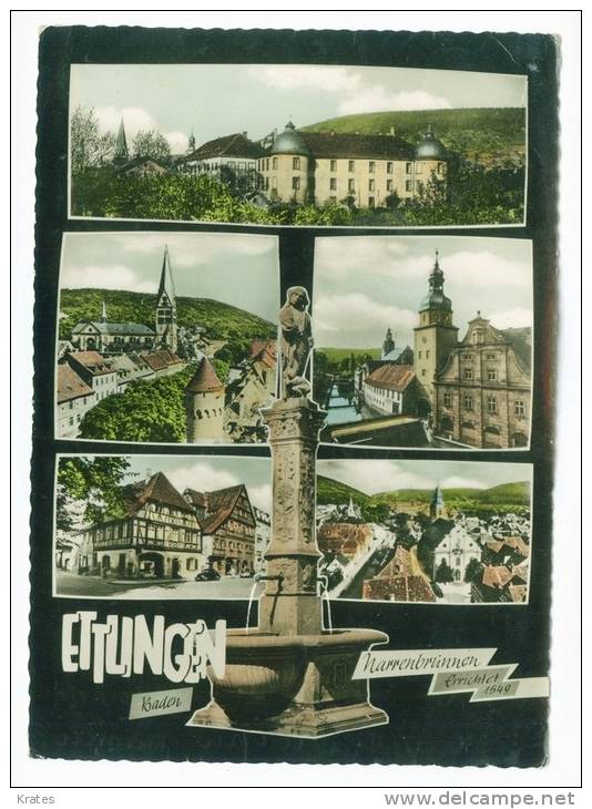 Postcard - Ettlingen     (V 7631) - Ettlingen