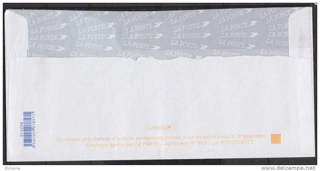 = Perpezac Le Blanc En Corrèze Entier Illustré Avec Complément D'affranchissement - Prêts-à-poster: Repiquages /Logo Bleu