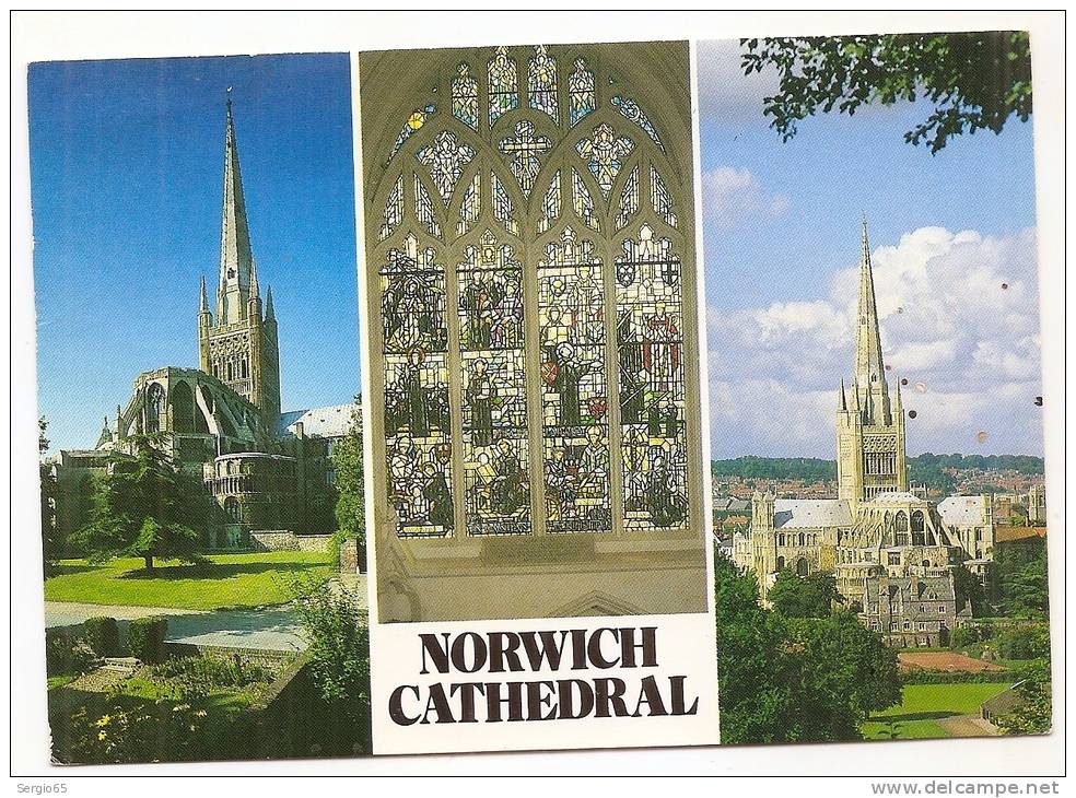 NORWICH CATHEDRAL-  Traveled - Norwich