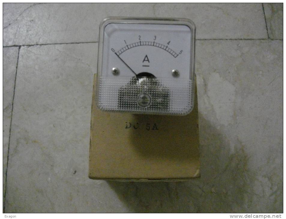 N. 1  AMPEROMETRO  -   Scala:  0 >  50 A   Anno:  1965 - Other Components