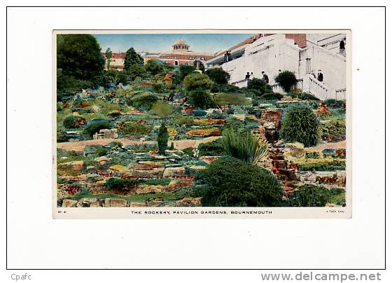 Bournemouth - The Rockery, Pavillon Gardens - Bournemouth (avant 1972)