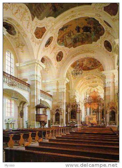 67 Eglise Abbatiale D'EBERSMUNSTER La Nef - Ebersmunster