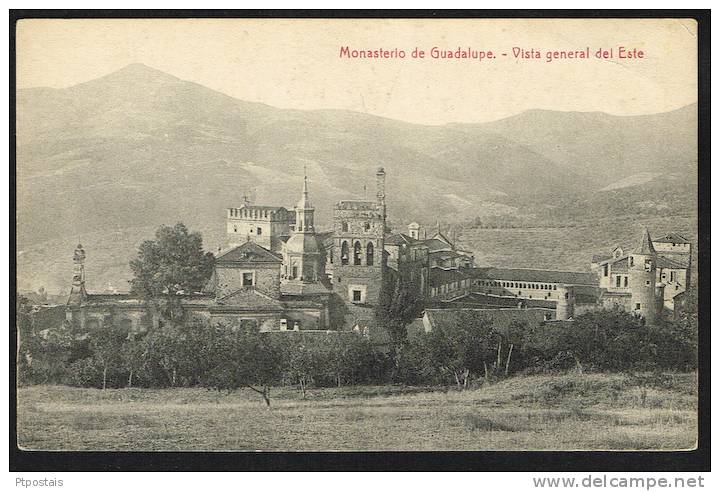 MONASTERIO DE GUADALUPE (Spain) - Vista General Del Este - Cáceres