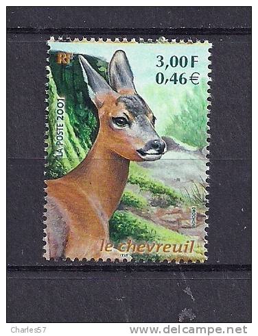 3382** Chevreuil" Cote1,00€ - Neufs