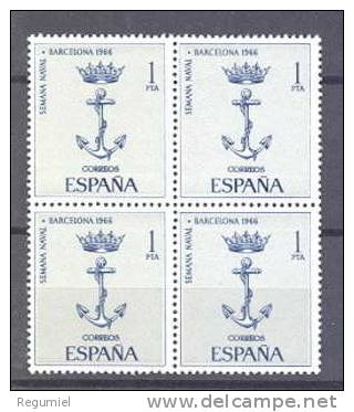 España 1737 ** B4. Semana Naval. 1966 - Nuevos