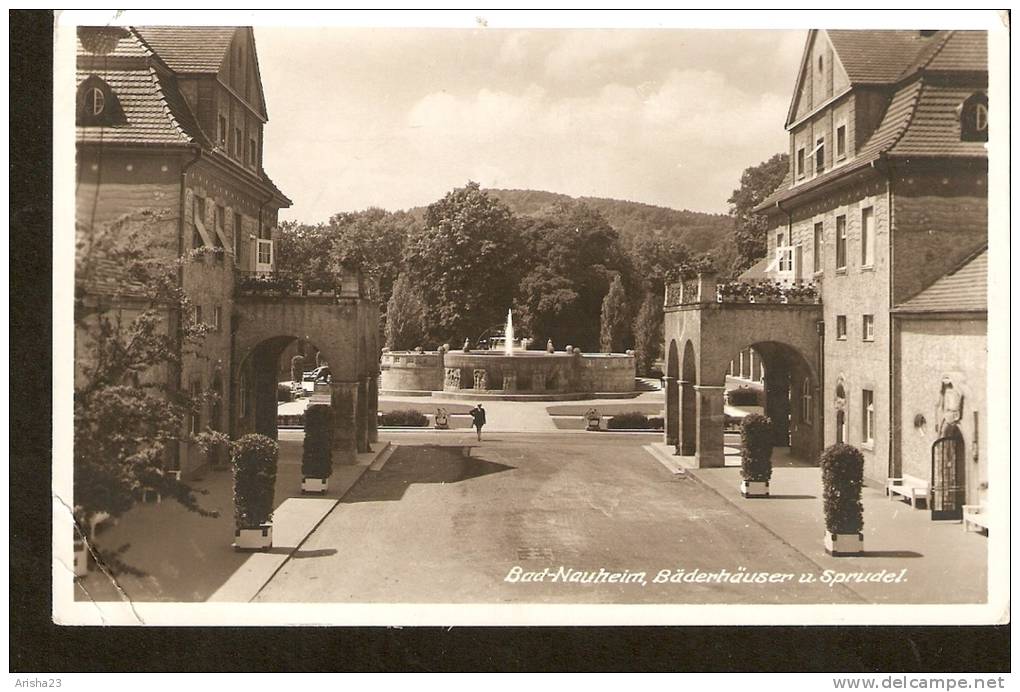 440. Germany, Bad Nauheim - Baderhauser U. Sprudel - Ottmar Zieher Photo - Bad Nauheim