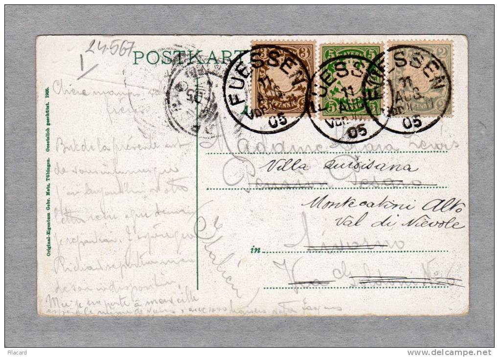 24567   Germania,  Fussen,  VG  1905 - Füssen