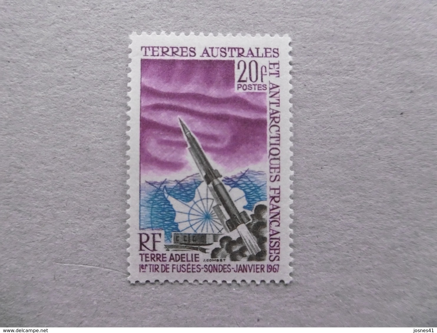 TAAF  P 23 * *    FUSEE SONDE - Unused Stamps