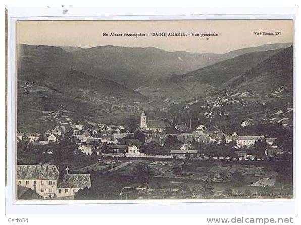 68  COLMAR  RUE DES TETES - Saint Amarin