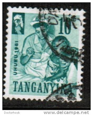TANGANYIKA   Scott #  46  VF USED - Tanganyika (...-1932)