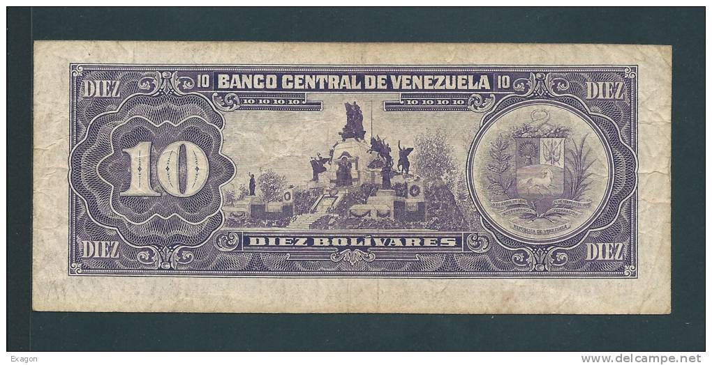 10  BOLIVARES  Del  VENEZUELA   /  Anno 1992. - Venezuela