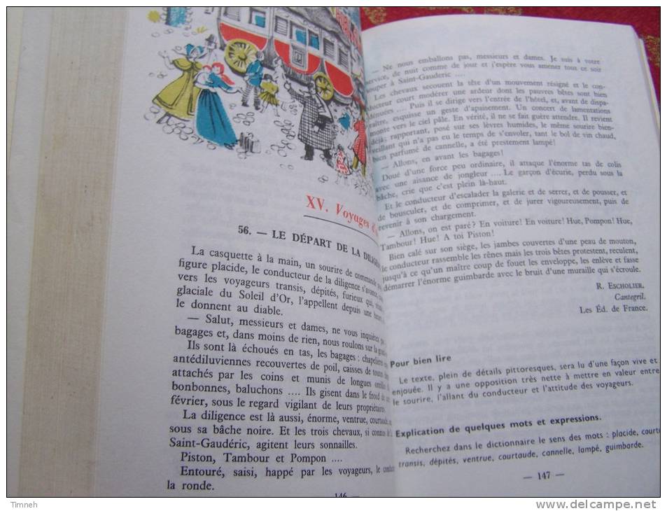 Heures Joyeuses LIVRE DE LECTURE Cours Moyen 2e Année Et Septième 1967 Wesmael-Charlier Illustrations - 6-12 Years Old