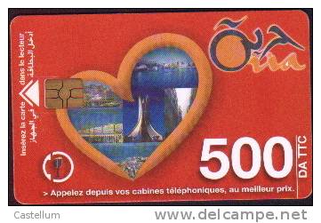 ALGERIE-TELECARTE ORIA -500DA - Algerije