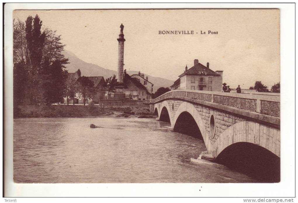CPA De Bonneville (Haute Savoie): Le Pont - Bonneville