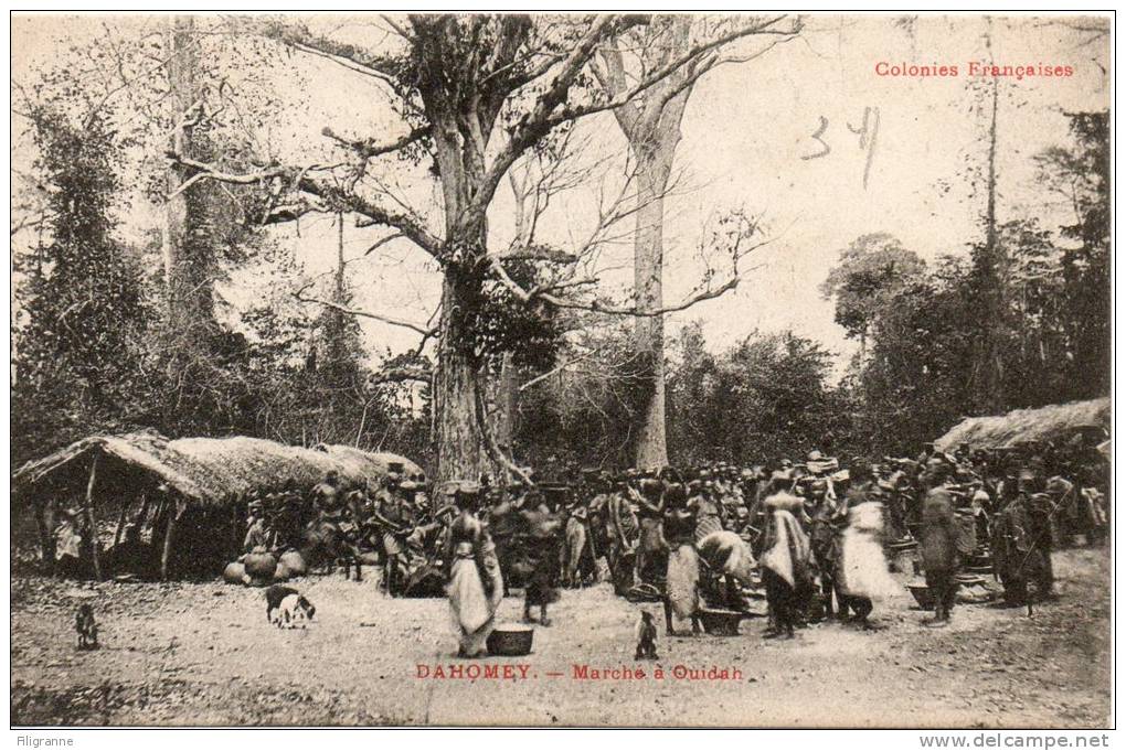 Marche A Ouidah - Dahomey