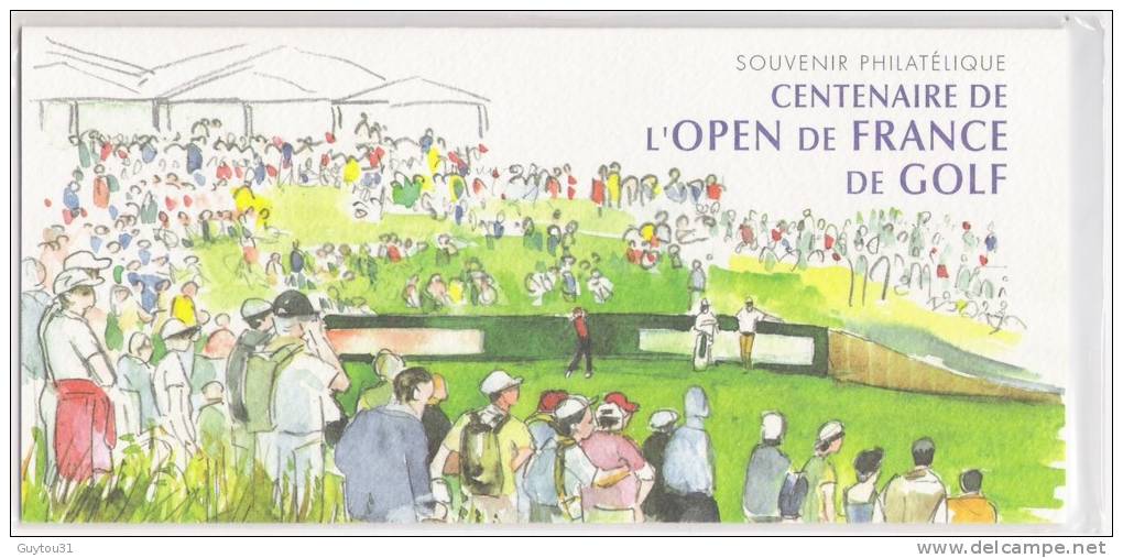 Bloc Souvenir 2006 : L'Open De France De Golf. Feuillet N°13 Sous Blister. - Souvenir Blocks & Sheetlets