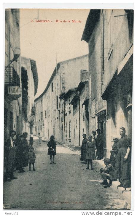 LAUTREC - Rue De La Mairie (belle Carte Animée) - Lautrec