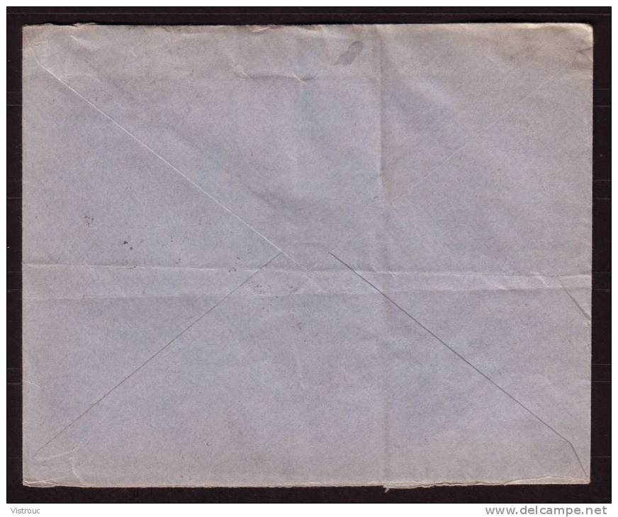 Censura Militar ZARAGOZA - Lettre De Zaragoza  Vers Bruxelles - 1937. - Nationalists Censor Marks