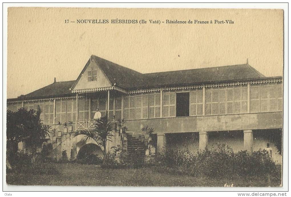 NOUVELLES HEBRIDES ( Ile Vaté ) Résidence De France à Port-Vila  Dd75 - Vanuatu
