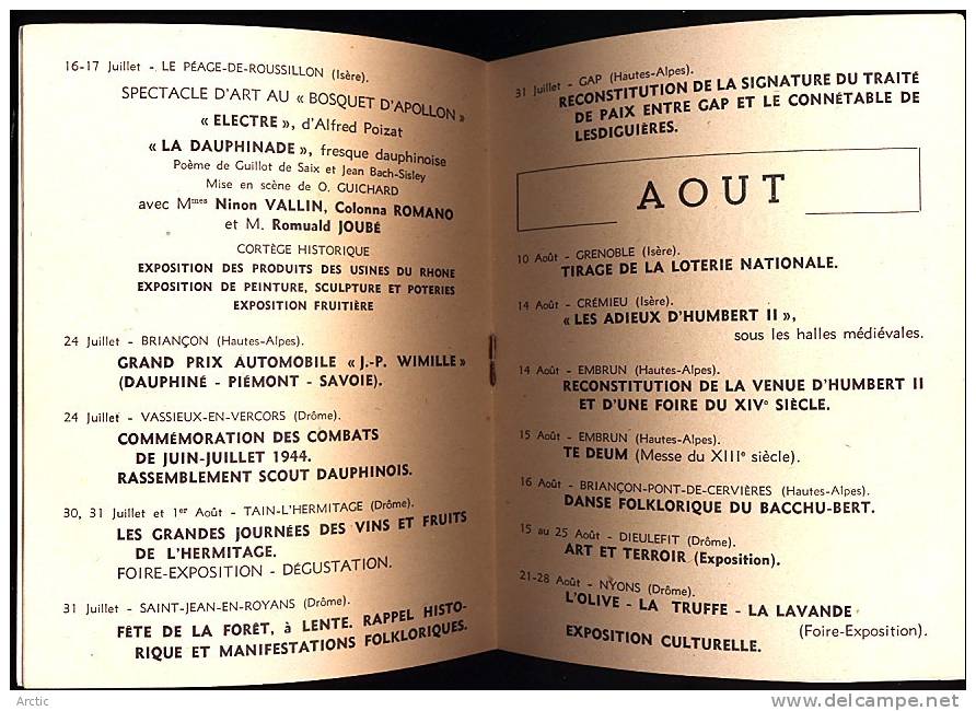 Dauphiné France Commémoration Du 6 Centenaire Du Ratachement Du Dauphiné à La France 1349/1949 - Autres & Non Classés