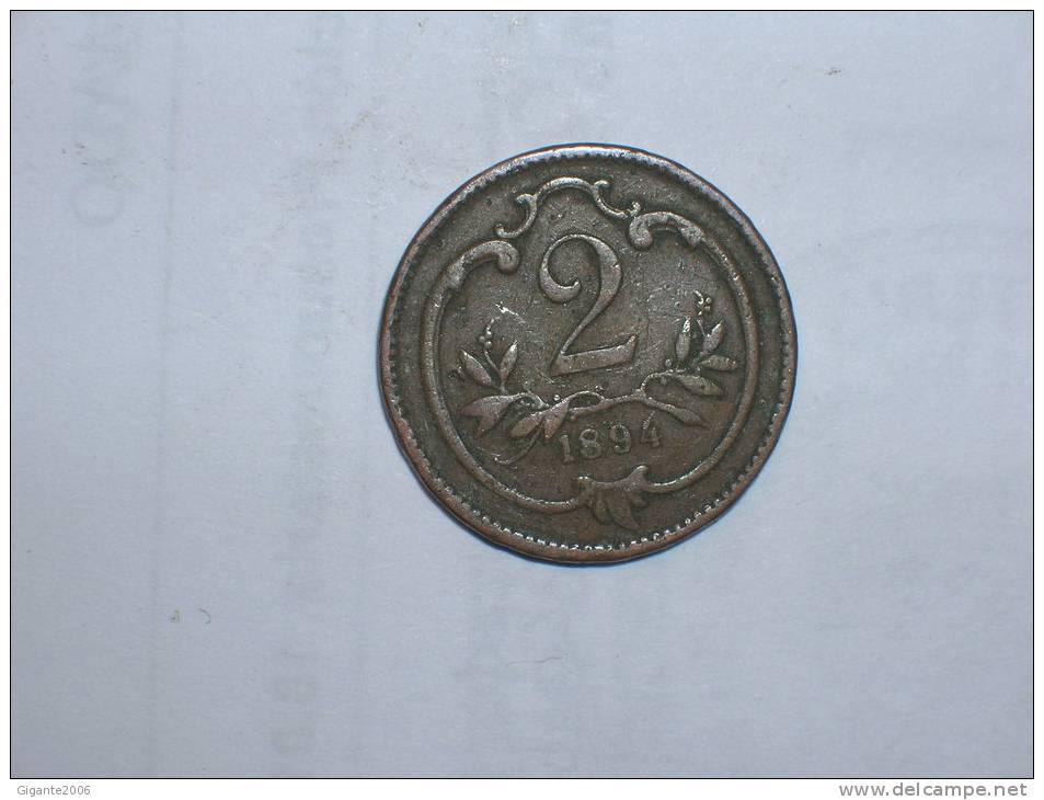 2 Heller 1894 (1211) - Austria