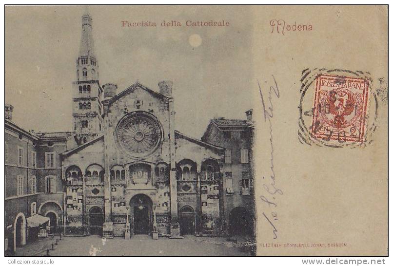 D360- Modena - F.p. Viaggiata 1901 - Modena