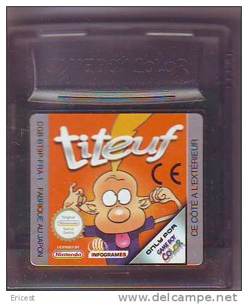 - JEU GAME BOY COLOR TITEUF (FONCTIONNE SUR GBA ET SP) - Nintendo Game Boy