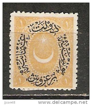 Turkey 1876  1Ghr  (*) MNG  Mi.29 - Unused Stamps