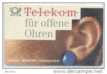 Germany  Chip Phonecard,A17 A07.91 Advertisement Of Telekom,used, - A + AD-Series : Publicitaires - D. Telekom AG