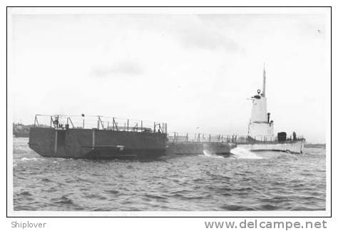 Sous-marin Américan GUAVINA - Photo Wright & Logan (cliché D'avril 1954) - Submarines