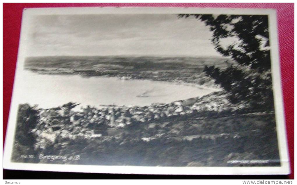 ==  Austria,   Bregenz  .. Foto AK 1928 - Lettres & Documents