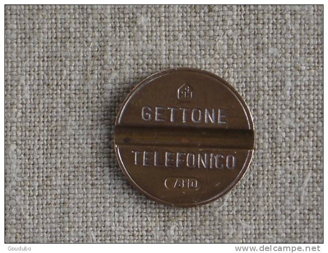 Jeton De Téléphone.Gettone Telefonico CMM 7810. Voir Verso. - Autres & Non Classés