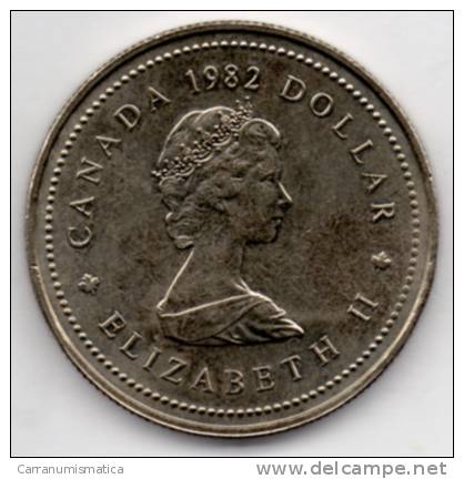 CANADA 1 DOLLAR 1982 CONFEDERATION CONSTITUTION - Canada