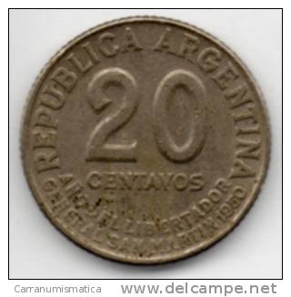 ARGENTINA 20 CENTAVOS 1950 - Argentina