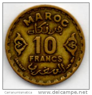 MAROCCO 10 FRANCS 1951 (1371) - Marokko