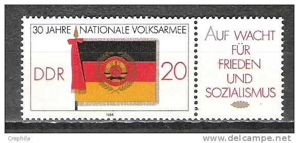 Allemagne - République Démocratique - 1986 - Y&T 2625 - Michel 3001 - Neuf ** - Nuovi