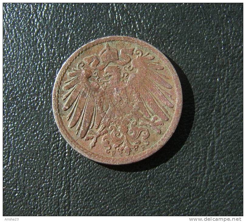 Id.D21-F. Germany, 5 PFENNIG 1911 F - Wilhelm II - 5 Pfennig